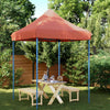 Juhlateltta 200 x 200 x 306 cm Terrakotta Oxford-kangas