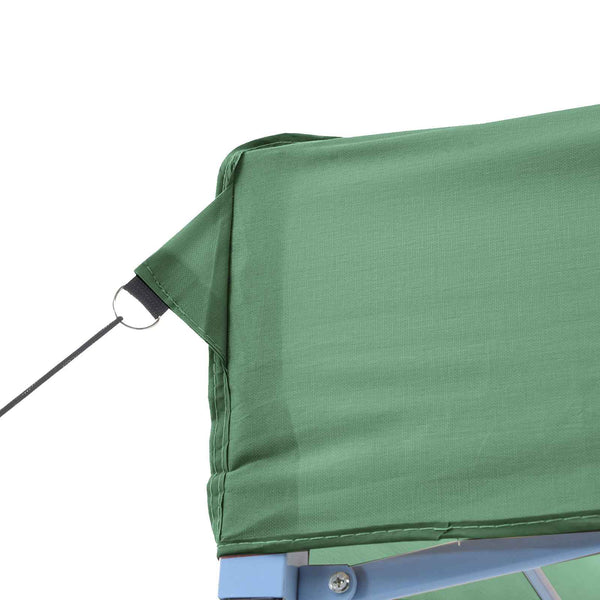Juhlateltta 200 x 200 x 306 cm Vihreä Oxford-kangas