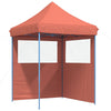 Juhlateltta 200 x 200 x 306 cm Terrakotta Oxford-kangas