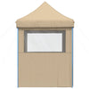 Juhlateltta 200 x 200 x 306 cm Beige Oxford-kangas