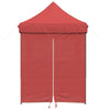 Juhlateltta 200 x 200 x 306 cm Burgundi Oxford-kangas