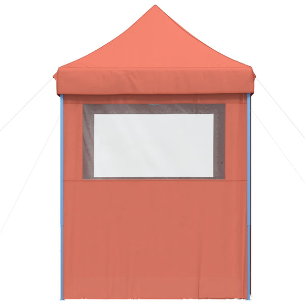 Juhlateltta 200 x 200 x 306 cm Terrakotta Oxford-kangas