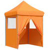 Juhlateltta 200 x 200 x 306 cm Oranssi Oxford-kangas