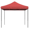 Juhlateltta 292 x 292 x 315 cm Burgundi Oxford-kangas