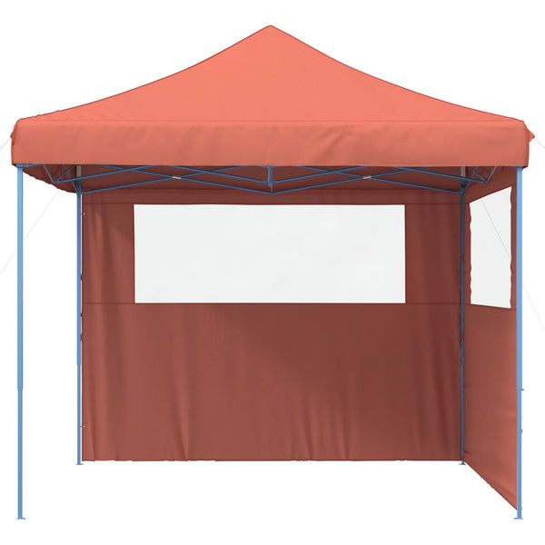 Juhlateltta 292 x 292 x 315 cm Terrakotta Oxford-kangas