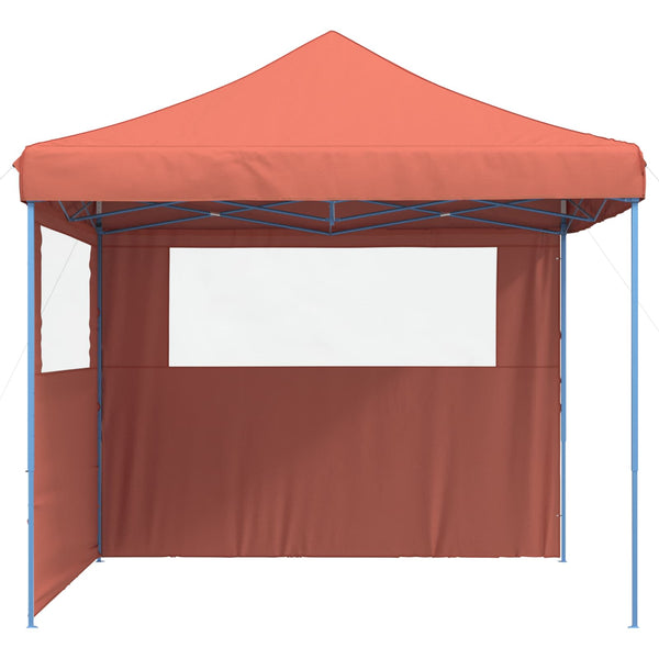 Juhlateltta 292 x 292 x 315 cm Terrakotta Oxford-kangas