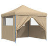 Juhlateltta 292 x 292 x 315 cm Beige Oxford-kangas