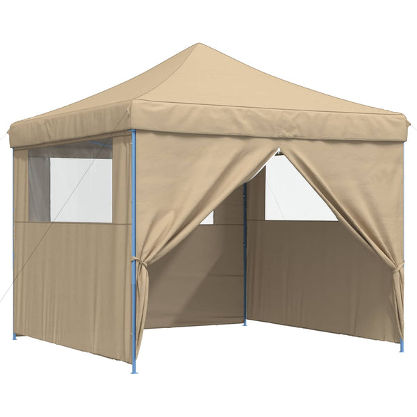 Juhlateltta 292 x 292 x 315 cm Beige Oxford-kangas