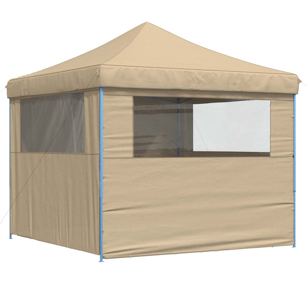 Juhlateltta 292 x 292 x 315 cm Beige Oxford-kangas