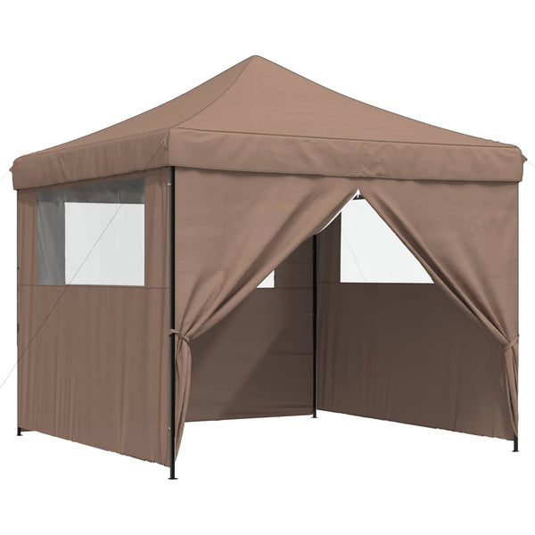 Juhlateltta 292 x 292 x 315 cm Ruskea Oxford-kangas