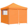Juhlateltta 292 x 292 x 315 cm Oranssi Oxford-kangas