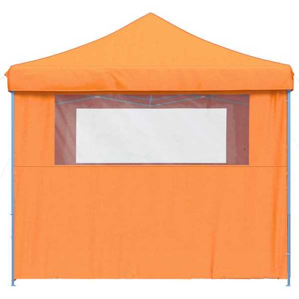 Juhlateltta 292 x 292 x 315 cm Oranssi Oxford-kangas