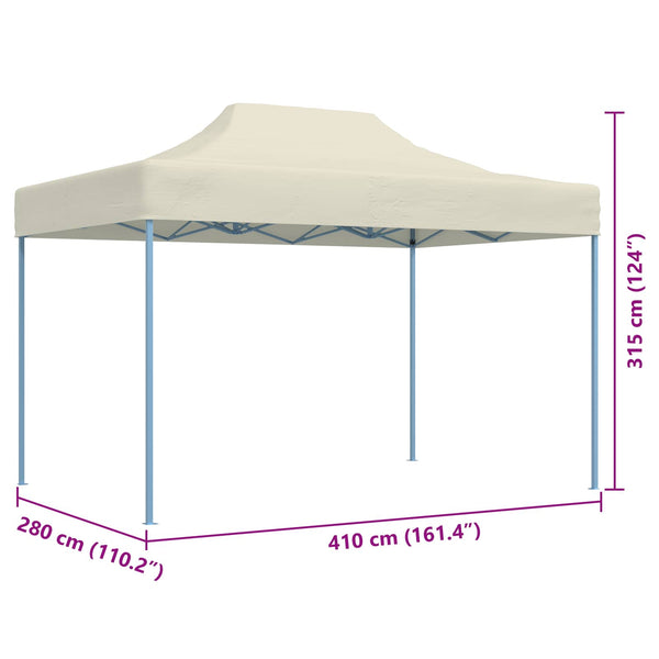 Juhlateltta 280 x410 x 315 cm Kerma Oxford-kangas