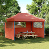 Juhlateltta 279 x 410 x 315 cm Terrakotta Oxford-kangas