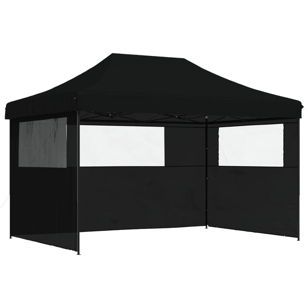 Juhlateltta 279 x 410 x 315 cm Musta Oxford-kangas