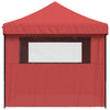 Juhlateltta 279 x 410 x 315 cm Burgundi Oxford-kangas
