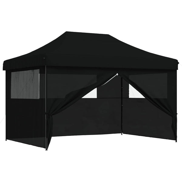 Juhlateltta 279 x 410 x 315 cm Musta Oxford-kangas
