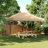 Juhlateltta 292 x 440 x 315 cm Beige Oxford-kangas