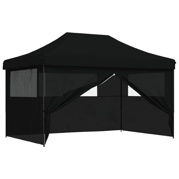 Juhlateltta 292 x 440 x 315 cm Musta Oxford-kangas