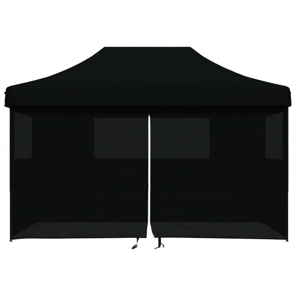 Juhlateltta 292 x 440 x 315 cm Musta Oxford-kangas