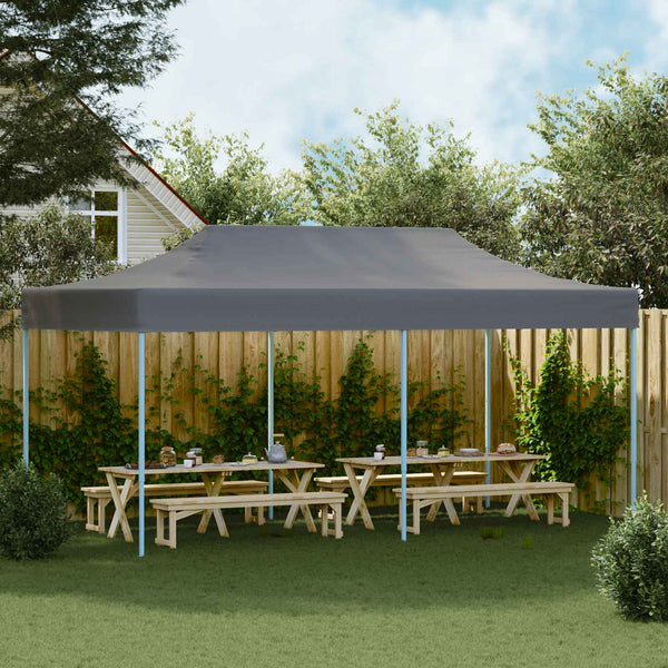 Juhlateltta 291 x 580 x 315 cm Antrasiitti Oxford-kangas
