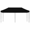 Juhlateltta 292 x 580 x 315 cm Musta Oxford-kangas