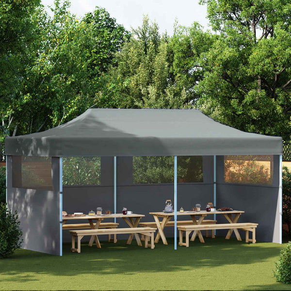 Juhlateltta 291 x 580 x 315 cm Antrasiitti Oxford-kangas