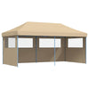 Juhlateltta 292 x 580 x 315 cm Beige Oxford-kangas