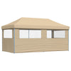 Juhlateltta 292 x 580 x 315 cm Beige Oxford-kangas