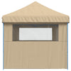 Juhlateltta 292 x 580 x 315 cm Beige Oxford-kangas