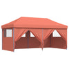 Juhlateltta 292 x 580 x 315 cm Terrakotta Oxford-kangas