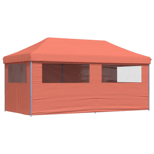 Juhlateltta 292 x 580 x 315 cm Terrakotta Oxford-kangas