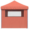 Juhlateltta 292 x 580 x 315 cm Terrakotta Oxford-kangas