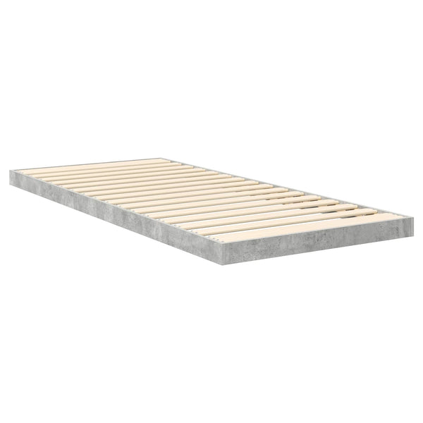 Lattiapunkka Betoni Harmaa 90 x 200 cm Tekninen puu