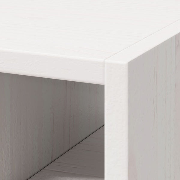 Viinipukki 2 kpl Valkoinen 56 x 25 x 56 cm Massiivinen mänty