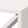 Viinipukki 2 kpl Valkoinen 62 x 25 x 62 cm Massiivinen mänty