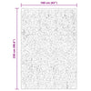 Matto HUARTE Ruskea 160 x 230 cm 100% polyesteri Litteä