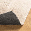 Keskikorkea pehmeä ja konepestävä matto HUARTE Beige Polyesteri