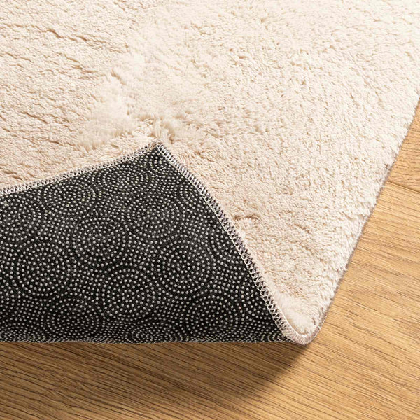 Keskikorkea pehmeä ja konepestävä matto HUARTE Beige Polyesteri