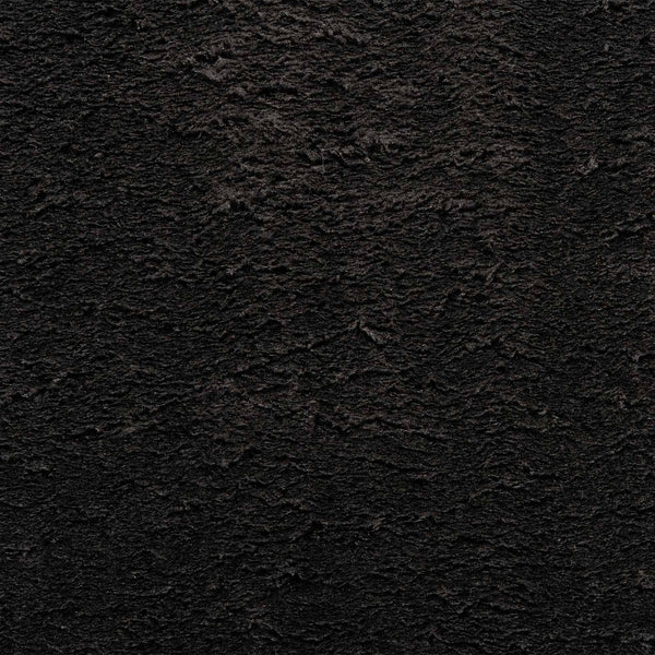Matto HUARTE Musta 80 x 1000 cm 100% polyesteri Litteä