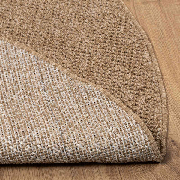 Sisä- ja ulkorug AGIRA Luonnollinen Ø 120 CM Polyesteri