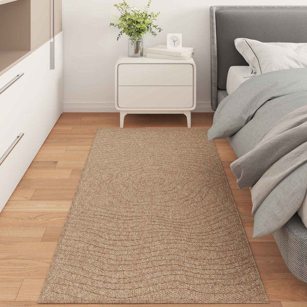 Sisä- ja ulkorug AGIRA Luonnollinen 200 x 80 cm Polyesteri