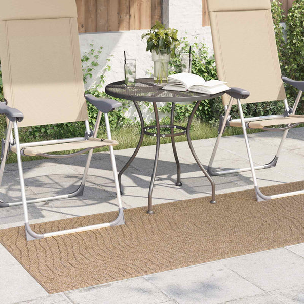 Sisä- ja ulkorug AGIRA Luonnollinen 200 x 80 cm Polyesteri