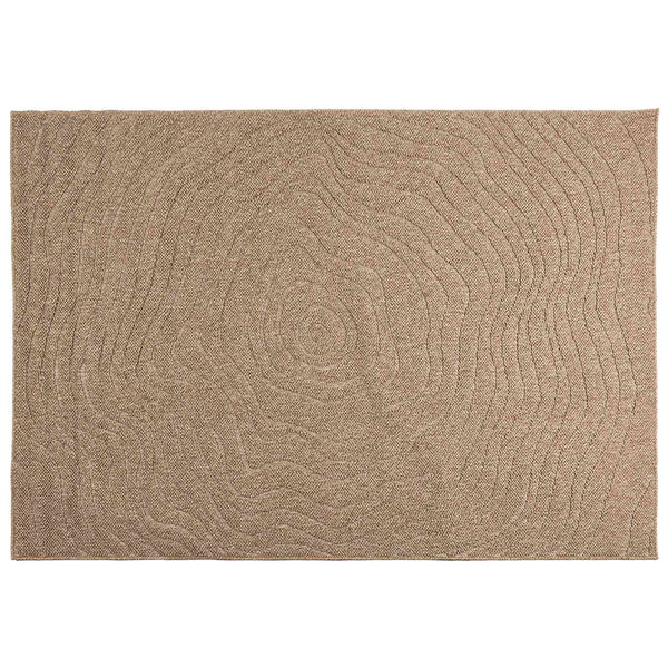 Sisä- ja ulkorug AGIRA Luonnollinen 170 x 120 cm Polyesteri