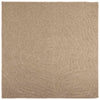 Sisä- ja ulkorug AGIRA Luonnollinen 120 x 120 cm Polyesteri