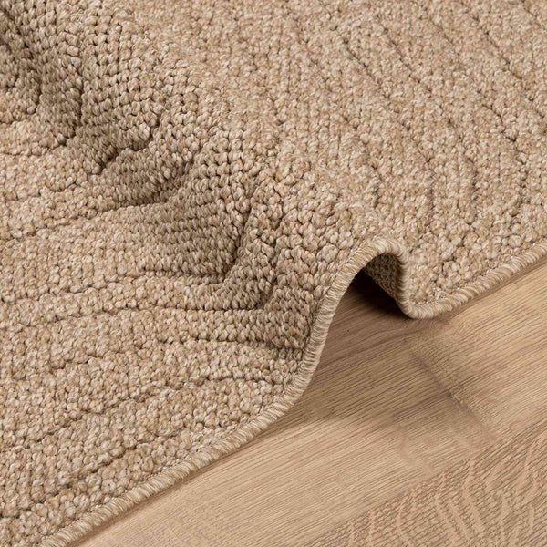 Sisä- ja ulkorug AGIRA Luonnollinen 240 x 240 cm Polyesteri