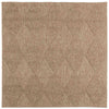 Sisä- ja ulkorug AGIRA Luonnollinen 120 x 120 cm Polyesteri