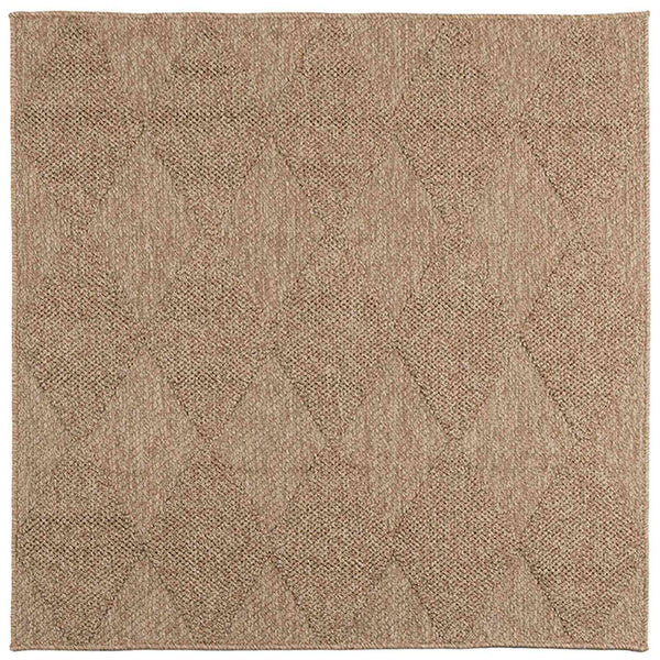 Sisä- ja ulkorug AGIRA Luonnollinen 120 x 120 cm Polyesteri