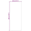 Alue matot Suorakaide FARO Kerma 200 x 80 cm Polyesteri