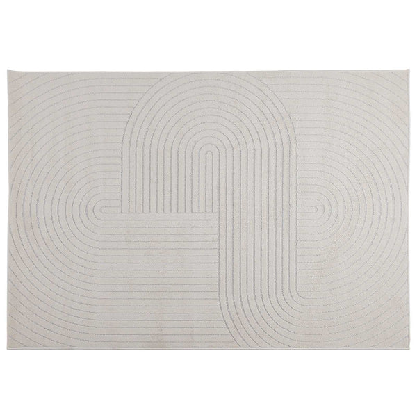 Sisä- ja ulkorug PALMERAS Kerma 120 x 170 cm Polyesteri